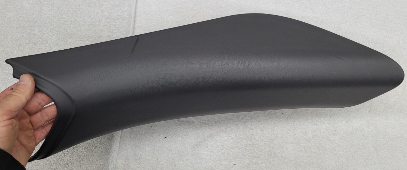 McLaren 720S 720 Passenger Right Leather Door Sill Cover Panel Rocker SHALE GREY