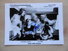 Otto Waalkes autograph signed 13x18 press picture B/W "The Disaster Film"