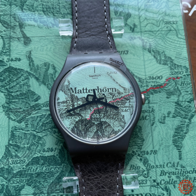 新品 未使用 スイス限定品 Swatch Matterhorn 時計 動作確認済 Swatch Watch Matterhorn The Route Limited Numbered Edition