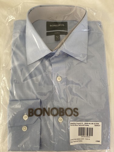 Bonobos Jetsetter Stretch Blue Dress 