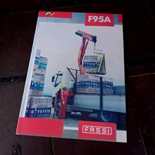FASSI BERGAMO GRU IDRAULICHE F95A AUTOCARRI CRANE Brochure originale 