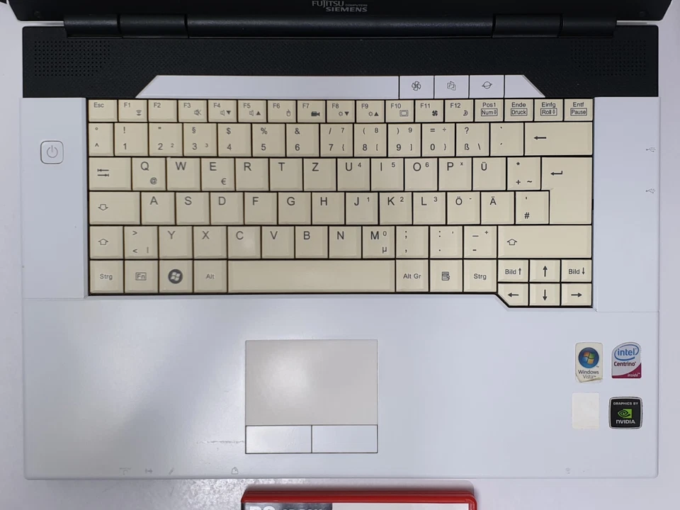 Fujitsu Siemens Amilo Windows XP Notebook 500GB 4GB Laptop 15.4" C2D with Game! - Image 3 of 4