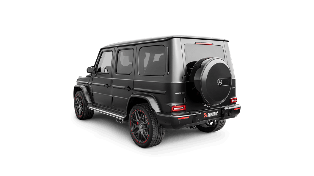 2019-2024 MERCEDES G63 G-WAGON AMG W463A AKRAPOVIC TITANIUM
