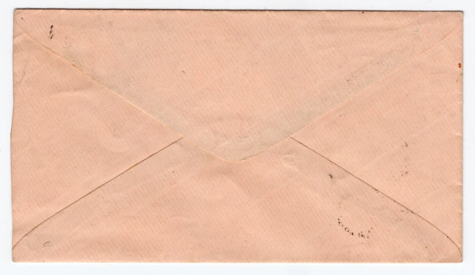US 1860s Scott 65 South Framingham MA Fancy Cancel Picture Perfect Cover - Image 2 of 2