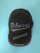 Vintage Nassau Bahamas Logo Embroidered Hat Baseball Cap Truckers Hook  Loop
