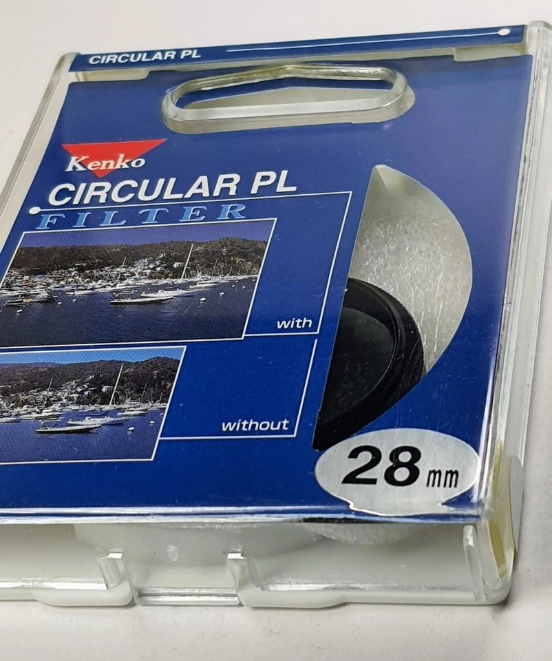 Kenko 28mm Circular Polarizer CPL Glass Lens Filter Japan Polarizing PL-C E-28 - Image 2 of 4