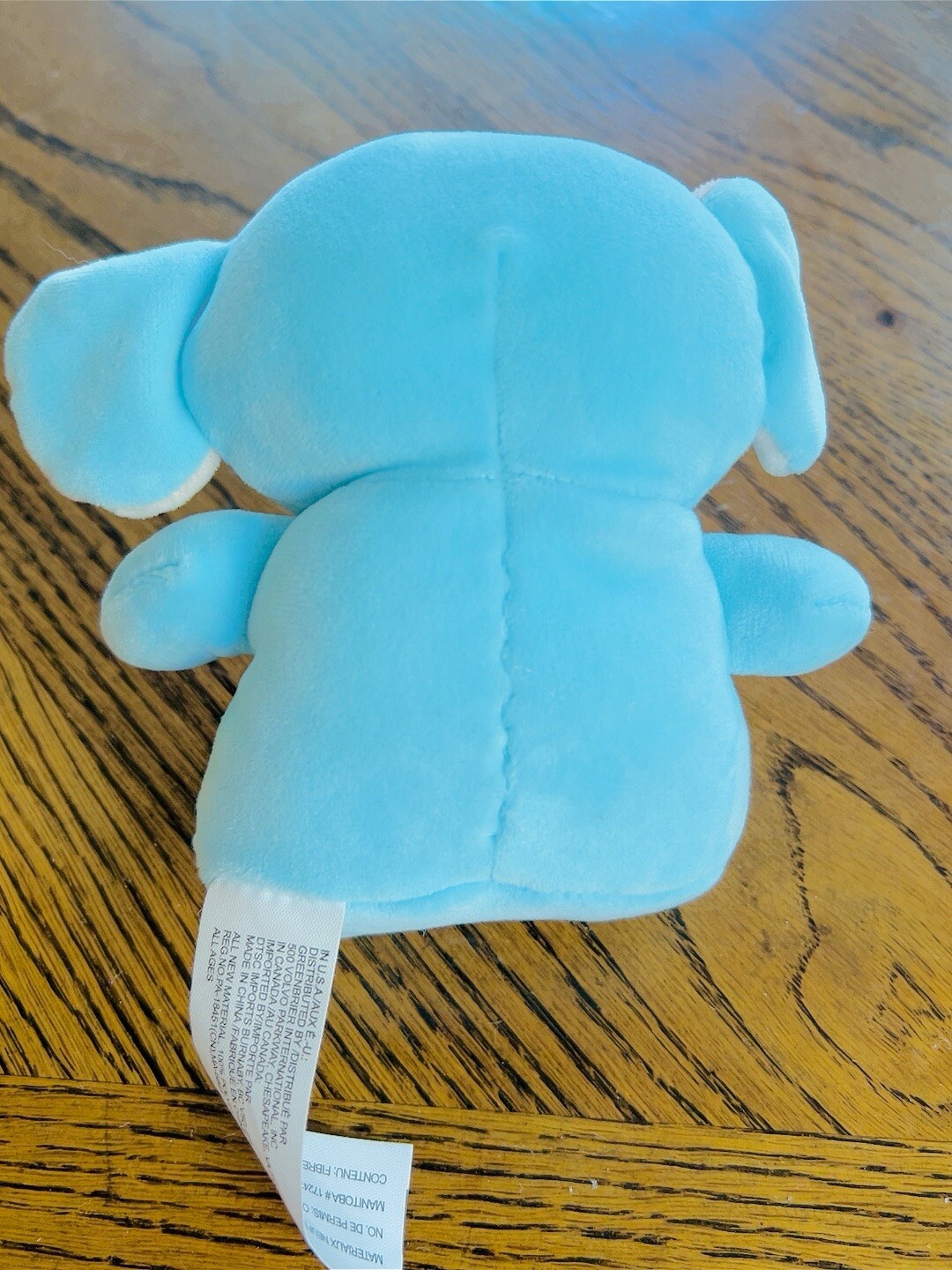 Cute Blue Elephant plush stuffed Animal &ldquo;4