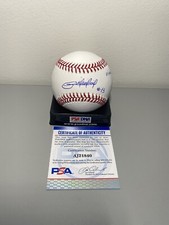 Luis Rodriguez Signed Official MLB Baseball PSA/DNA COA “Viva Los Doyers” RARE
