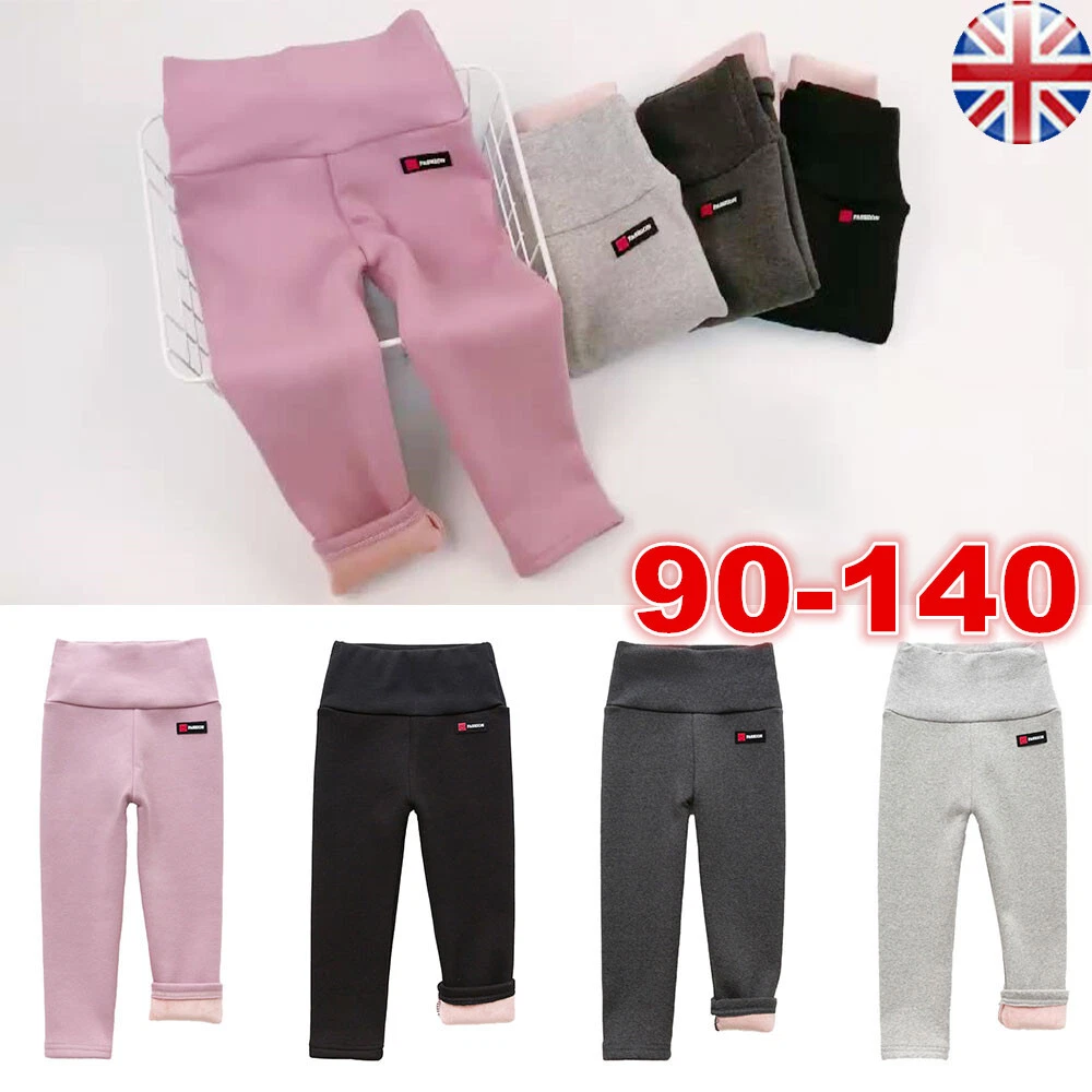 Fleece lined hotsell pants girl