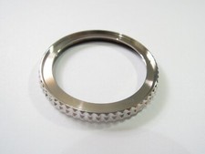 NEW STAINLESS CLASSIC STYLE ROTATING BEZEL W/ GASKET LARGE DIVERS SKX007/SKX009