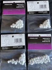 (80 total) Prime-Line EP 16051 White Shelf Peg Hole Caps 5mm (4 x 20 packs)