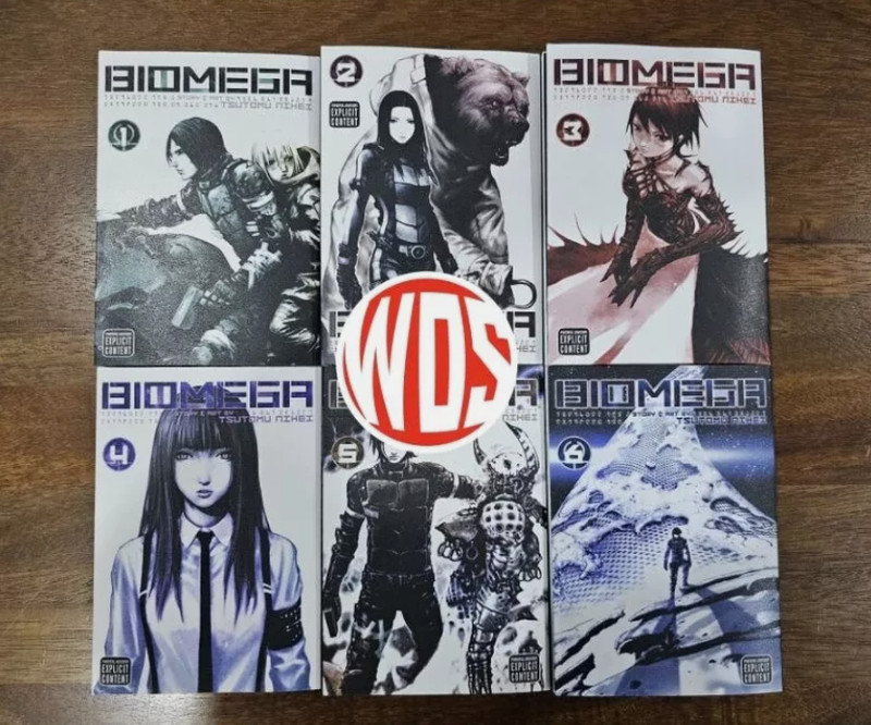Comic Biomega Manga English Loose Set Volume 1-6 Books