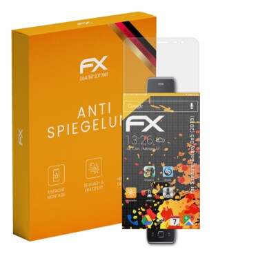 atFoliX 3x Displayfolie für Samsung Galaxy On5 (2015) Schutzfolie matt&stoßfest