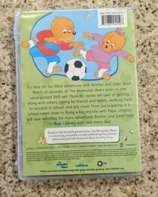 The Berenstain Bears Complete Collection DVD 5-Disk Set All 80