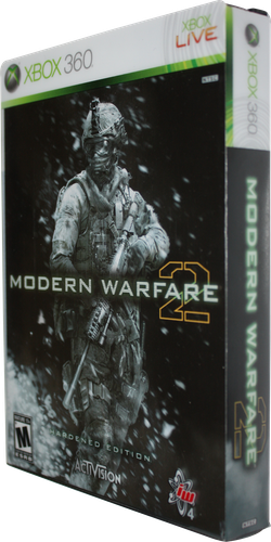 Call of Duty Modern Warfare 2 XBOX360 Hardened Edition Italian NEW SEALED - Picture 2 of 3