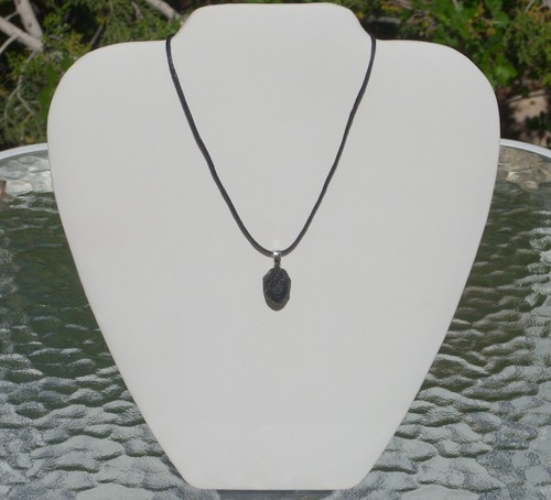 Genuine Colombianite aka Cintamani Stone Free Form Pendant Necklace - Bild 11 von 14