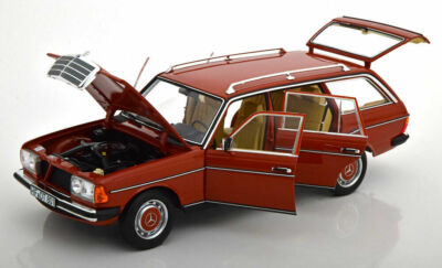 NOREV 1982 Mercedes Benz 200 S123 Estate Dark Red LE 1000 1 NOREV 1982 Mercedes Benz 200 S123 Estate Dark Red LE 1000 1