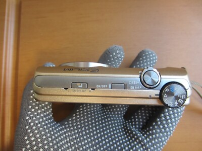 CASIO Exilim EX-ZR500 Digital Camera 16.1MP 12,5x Memory card Gold