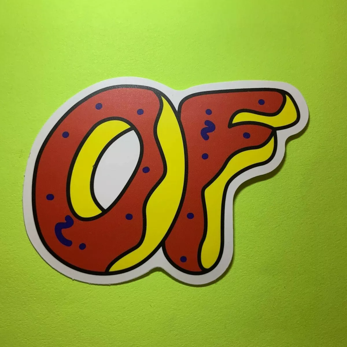 Odd Future Golf Wang Tyler Creator Matte Sticker Decal Skateboard Odd Future Golf Wang Tyler Creator Matte Sticker Decal Skateboard