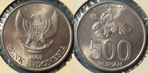 Indonesia 2003 500 Rupiah Eagle KM-67 Alluminio BUNC n. 2 #10 - Foto 1 di 1