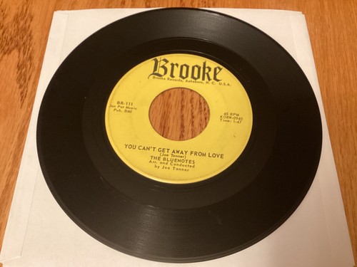 The Bluenotes “I Don’t Know What It Is / You Can’t Get Away " 7" 45 rpm BR-111 - Picture 3 of 4