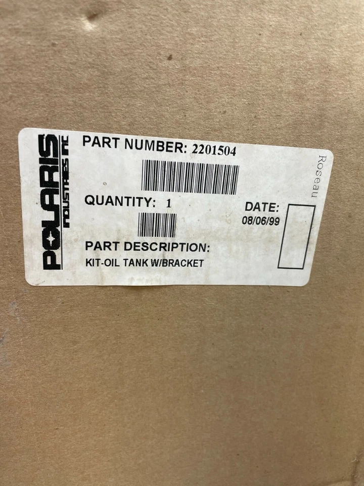 Jarra tanque de aceite Polaris NOS OEM 1999 Super Sport Trail RMK XCF XCFSP Trail SKS Foto 4 de 4