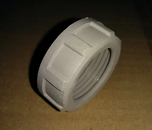 (100 pc lot) Rigid Conduit Pipe Bushing Threaded 3/4" Gray Plastic Insulating