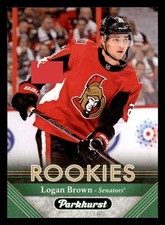 2017-18 Parkhurst #297 Logan Brown RC