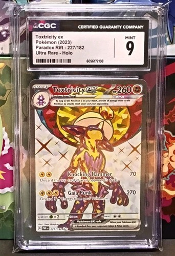 Toxtricity ex graded CGC 9 for sale on eBay