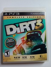 DiRT 3 Complete Edition Sony PlayStation 3, 2012 TESTED & COMPLETE With Manual 