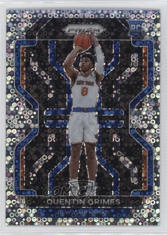 2021-22 Panini Prizm Fast Break Prizm Quentin Grimes #285 Rookie RC 0x7c