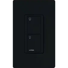 Caseta Smart Switch for Lights or Fans, 6 Amp, Push Button Light Switch Neutral