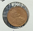 1913 Lincoln Wheat Cent Lamination Error