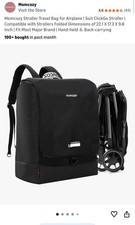 momcozy Stroller Organizer Travel Bag Black V...