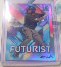 Topps Bowman Chrome 2022 MLB Baseball Card 6 Lot Abrams Lawlar Morales Maton