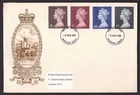 GB GREAT BRITAIN 1969 MACHIN PRE-DECIMAL HIGH VALUES ON FDC WINDSOR FDI