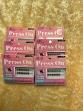ARDELL Press On Pre Glued Underlash Extensions Natural All Day Wear 6 Boxes NIB