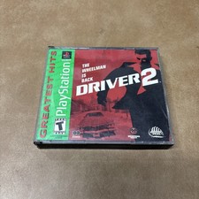 Driver 2 PS1 PlayStation 1 Greatest Hits CIB Complete - Tested OEM Authentic