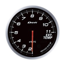 Defi Df10601 Advance Bf Egt Gauge White 60mm
