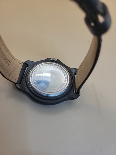SWISS MADE SWISS ARMY OFFICER QUARTZ WATCH STAINLESS NEW BATTERY AND BAND 7.5" - Picture 7 of 11