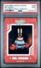 2024 WONDERCARD SPONGEBOB SQUAREPANTS TREASURE SERIES-JOYFUL OCEAN 008 MR. KRABS