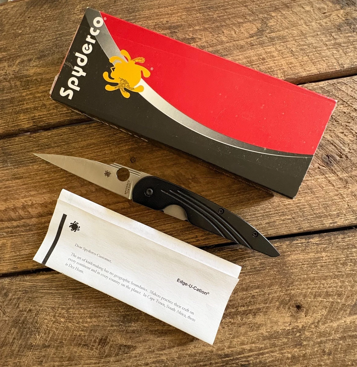 Spyderco Original Collectible Vintage Folding Knives for sale | eBay