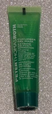 ** PETER THOMAS ROTH ** Cucumber Gel Mask - extreme De-Tox Hydrator  ~