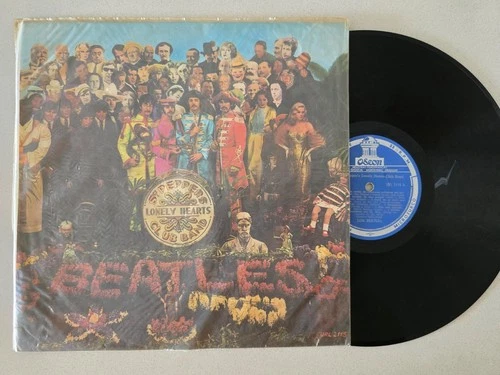 The Beatles ‎– Sgt. Pepper's Lonely Hearts VINYL LP URUGUAY 1967 (VNL G/CVR VG)