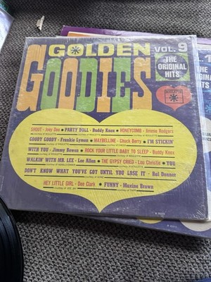 Golden Goodies Vol. 9 LP Roulette R-25213 Doo Wop Hits NM Vinyl VG+ Cover