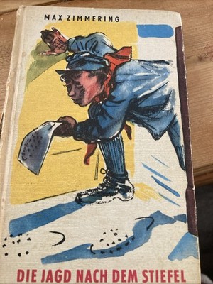 Die Jagd nach dem Stiefel von Max Zimmering- DDR-KINDERBUCH- RBB 