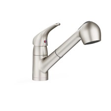 PROFLO PFXC5157 1.5 GPM 1 Hole Pull Out Kitchen Faucet - Nickel