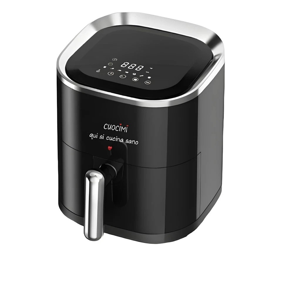 Friggitrice ad Aria AIR FRYER / Air Frier 6,5 Litri 1200W con Schermo Touch - Immagine 2 di 4