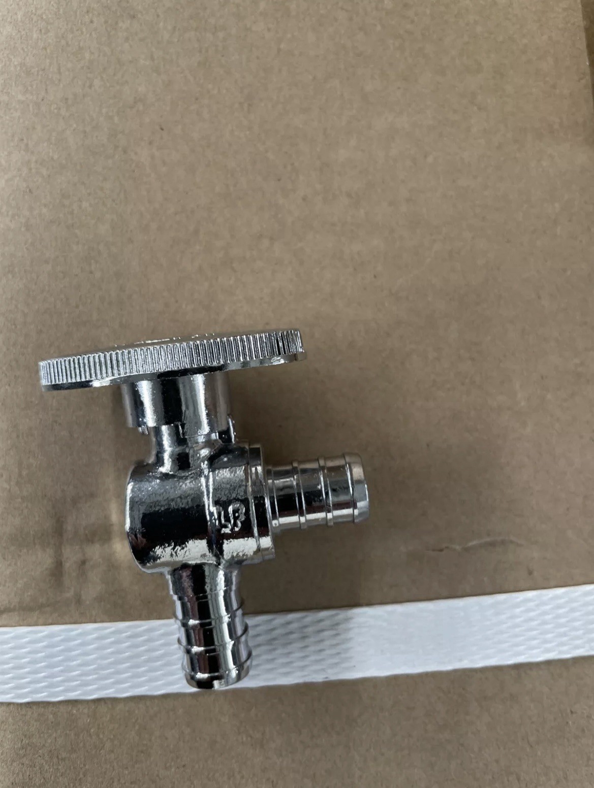 BESTPEX 1/2" x 1/2" PEX Angle Stop Valve (x 200) 1/4 Turn Free Ship Lead Free