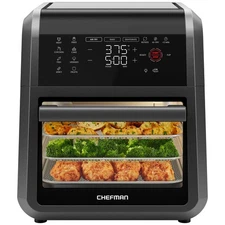 Chefman 12-Quart 6-in-1 Air Fryer Oven - Digital Timer Touchscreen - 12 Settings